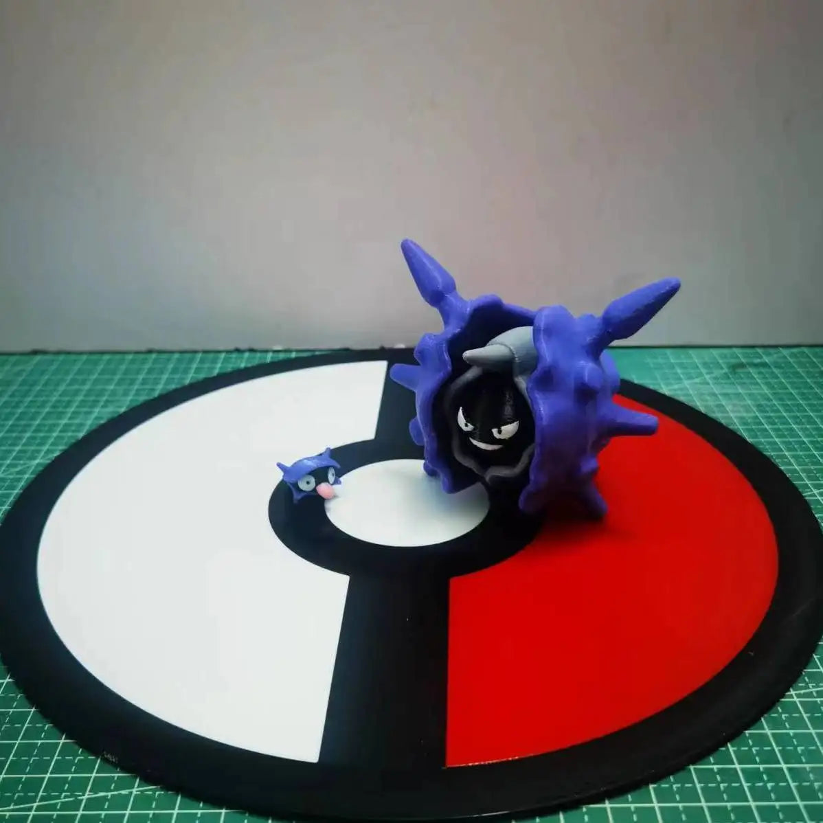 Cartoon Pokemon Shellder Cloyster Q Version Anime Figures Statue Pvc Model Desktop Collection Peripheral Children Birthday Gift