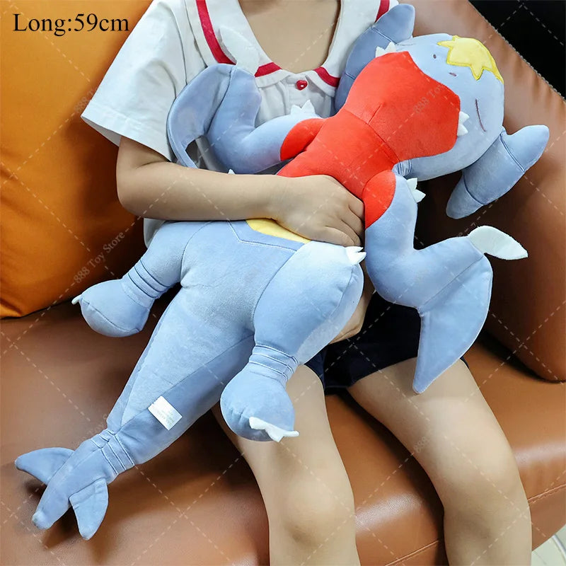 Pokemon Pillow Plush Toy Anime Garchomp Charizard Mew Psyduck Snorlax Dragonite Sleep Sofa Stuffed Big Size Cushion Peluche Kids