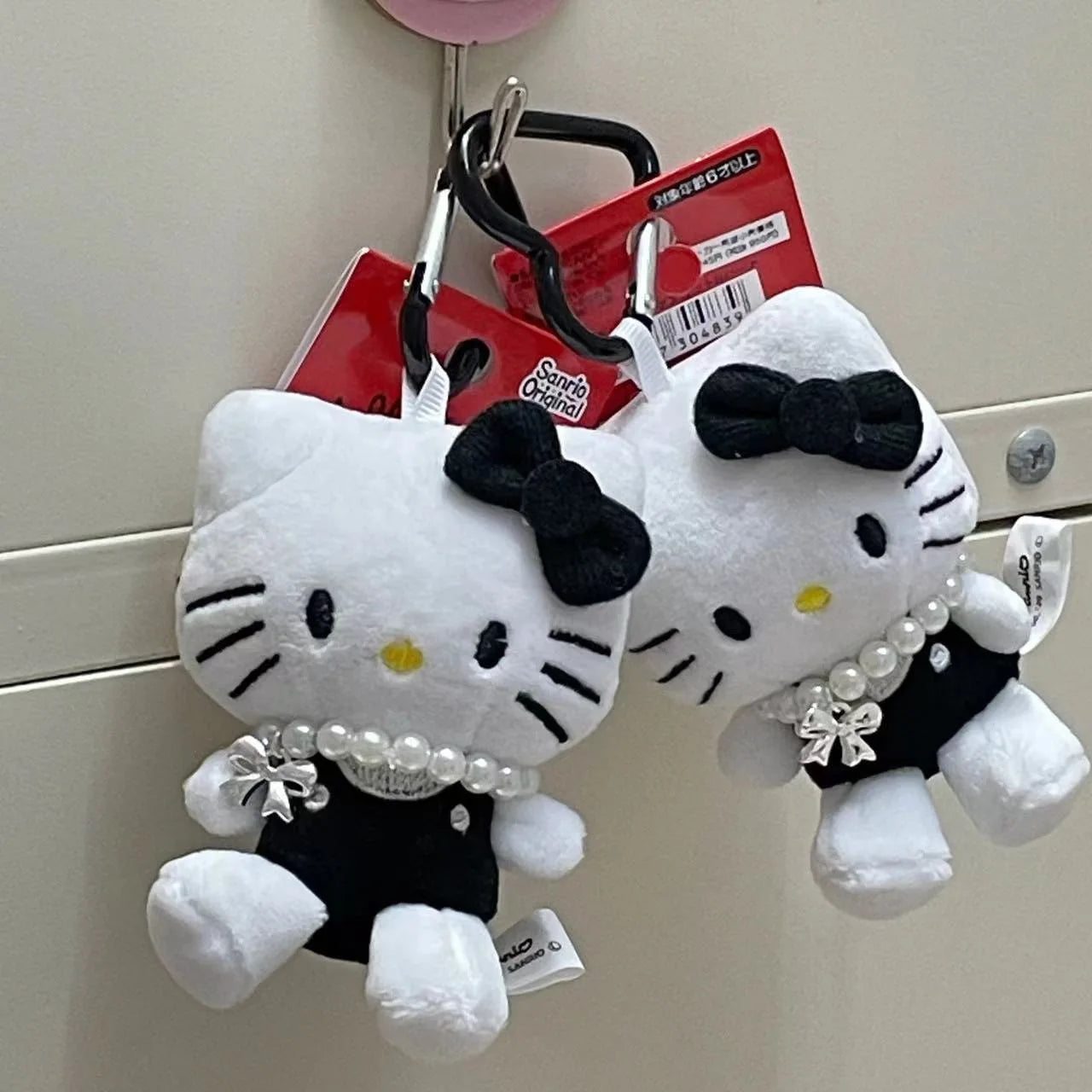 Kawaii Anime New Sanrio Hello Kitty Cartoon Plush Toy Fashion Plush Doll Pendant School Bag Keychain Accessories Gift for Friend