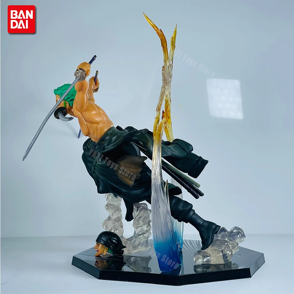 One Piece Anime Figure Fire Fist Luffy Ace Sanji Battle Model Dolls PVC sabo Action Figurine Zoro Ghost Three-Knife Toys