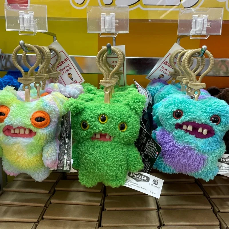 Fuggler Funny Ugly Monster New Misfits Baby Fugg Cute Plush Toy Backpack Pendant Keychain Pendant Collectible Gifts