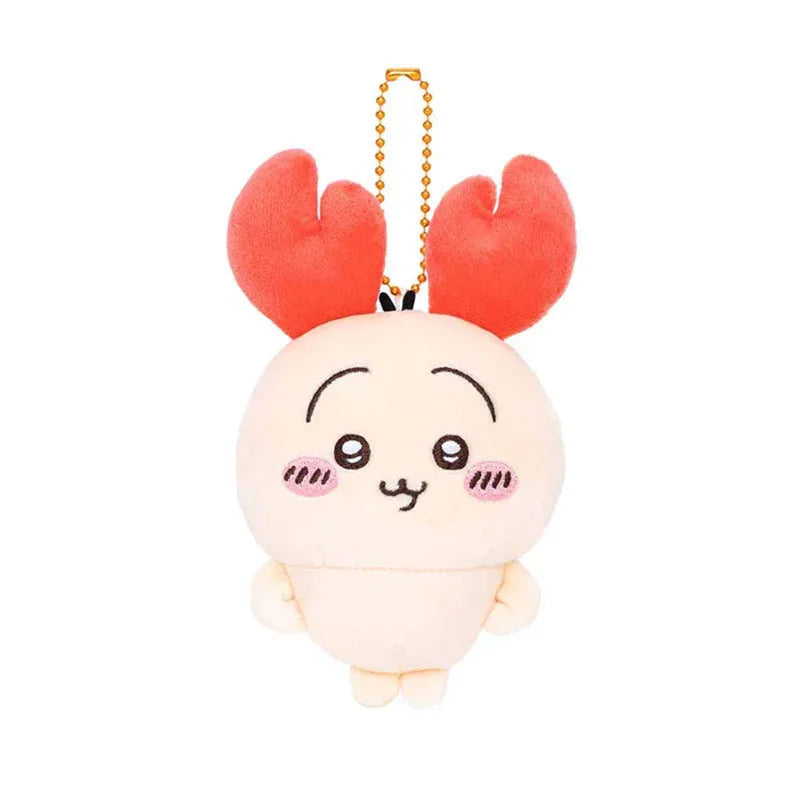 10Cm Miniso Cartoon Chiikawas Plush Doll Keychain Hachiwares Usagis Cute Pendant Outing Series Backpack Decoration Child Gifts