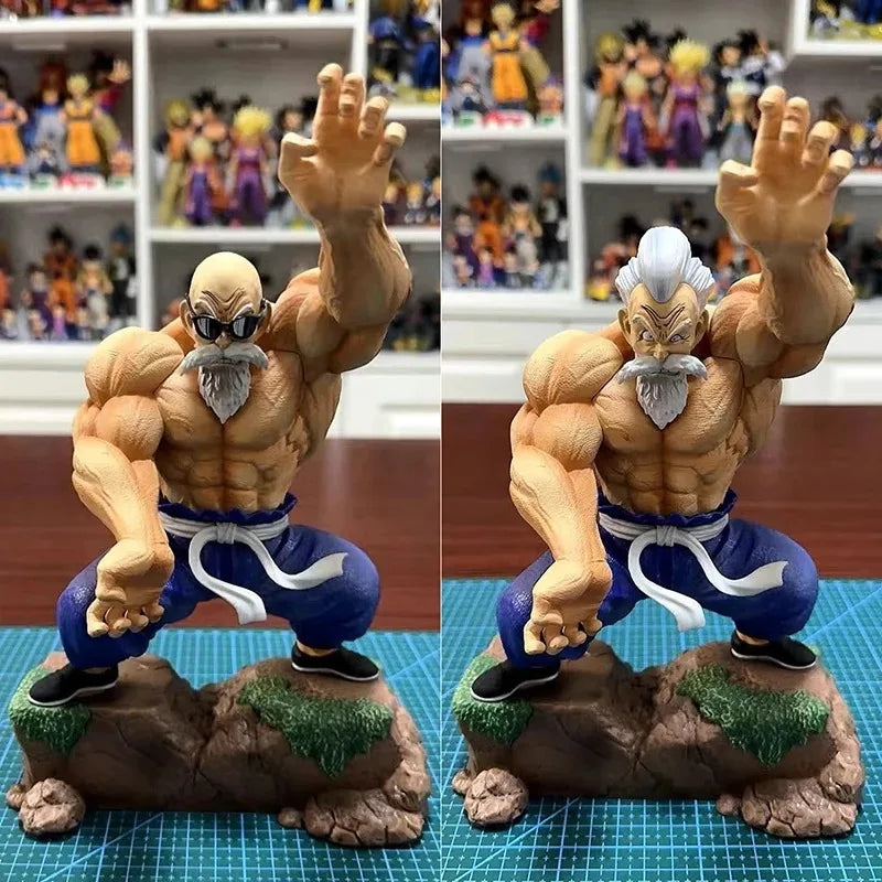 25cm Dragon Ball Z Anime Figure Master Roshi Figure Kame Sennin Action Figure Pvc Statue Collection Model Decoration Toy Gifts