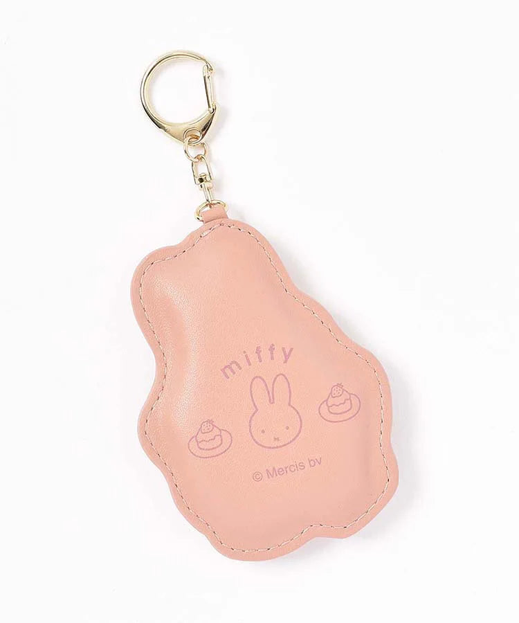 Kawaii MIffy Cute Cartoon Fluffy Keychain Miffy Rabbit Bear Creative Bag Pendant Small Pendant Christmas Gift Toy for Girls Boys