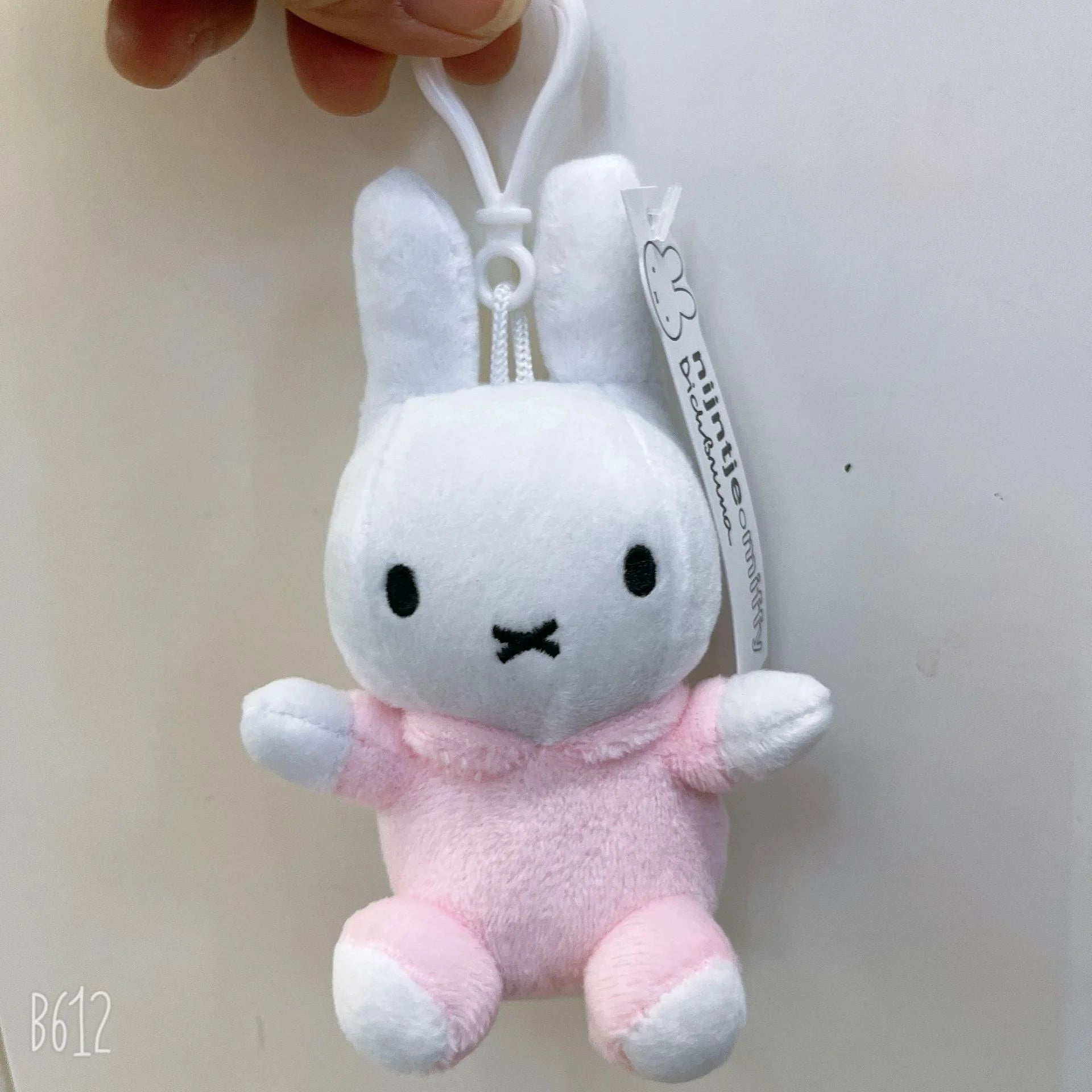 Miffy Cute Cartoon Plush Pendant Bag Decor Accessories Doll Keychain High Appearance Girl Gift Send Friends Creative Kawaii Toy