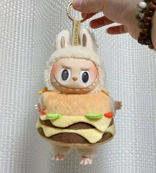 Mini Plush Doll'S Clothes Outfit Accessories For Korea Kpop Exo Labubu V1 V2 Idol Dolls Pit strip climbing suit Clothing Gift