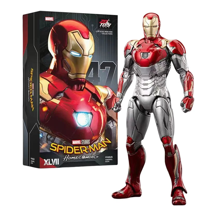 ZD Toys Iron Man Action Figure Iron Patriot MK1-7 MK17 MK33 MK85 MK30 War Machine Legends Avengers Tony Stark Collect Toy Gift