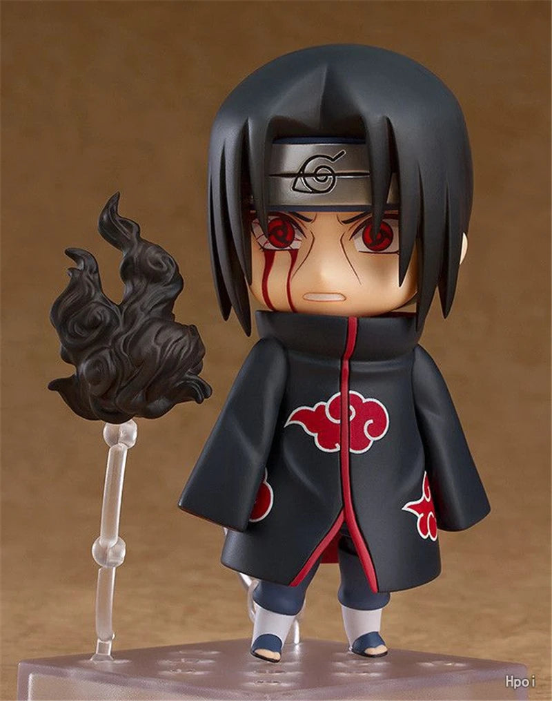 Cute Anime Akatsuki Uchiha Itachi 820 PVC Action Figure Statue Collection Model Kids Toys Doll Gifts 10cm