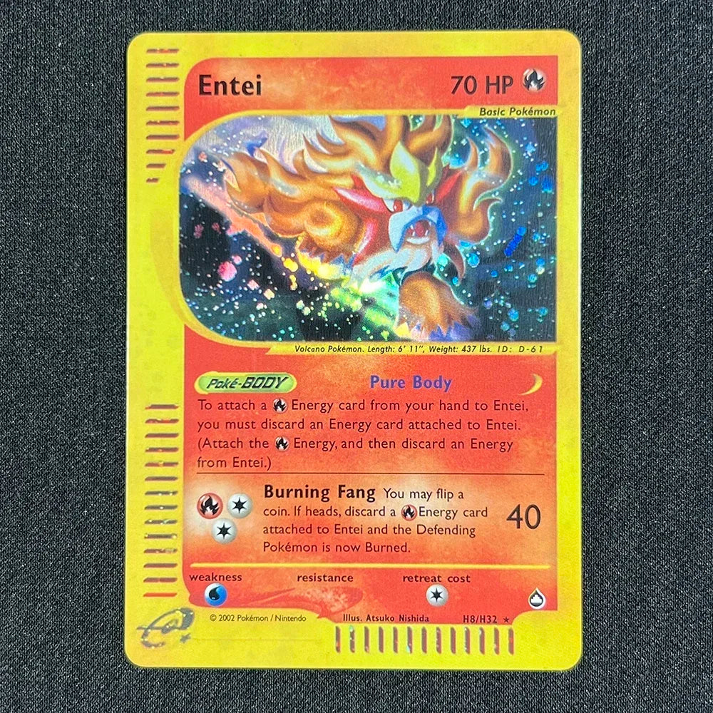 PKM Single Cards 1st Edition E-Card Celebi Charizard Skyridge (SK) Foil Cards Zapdos Aquapolis Classic Game Collection PROXY