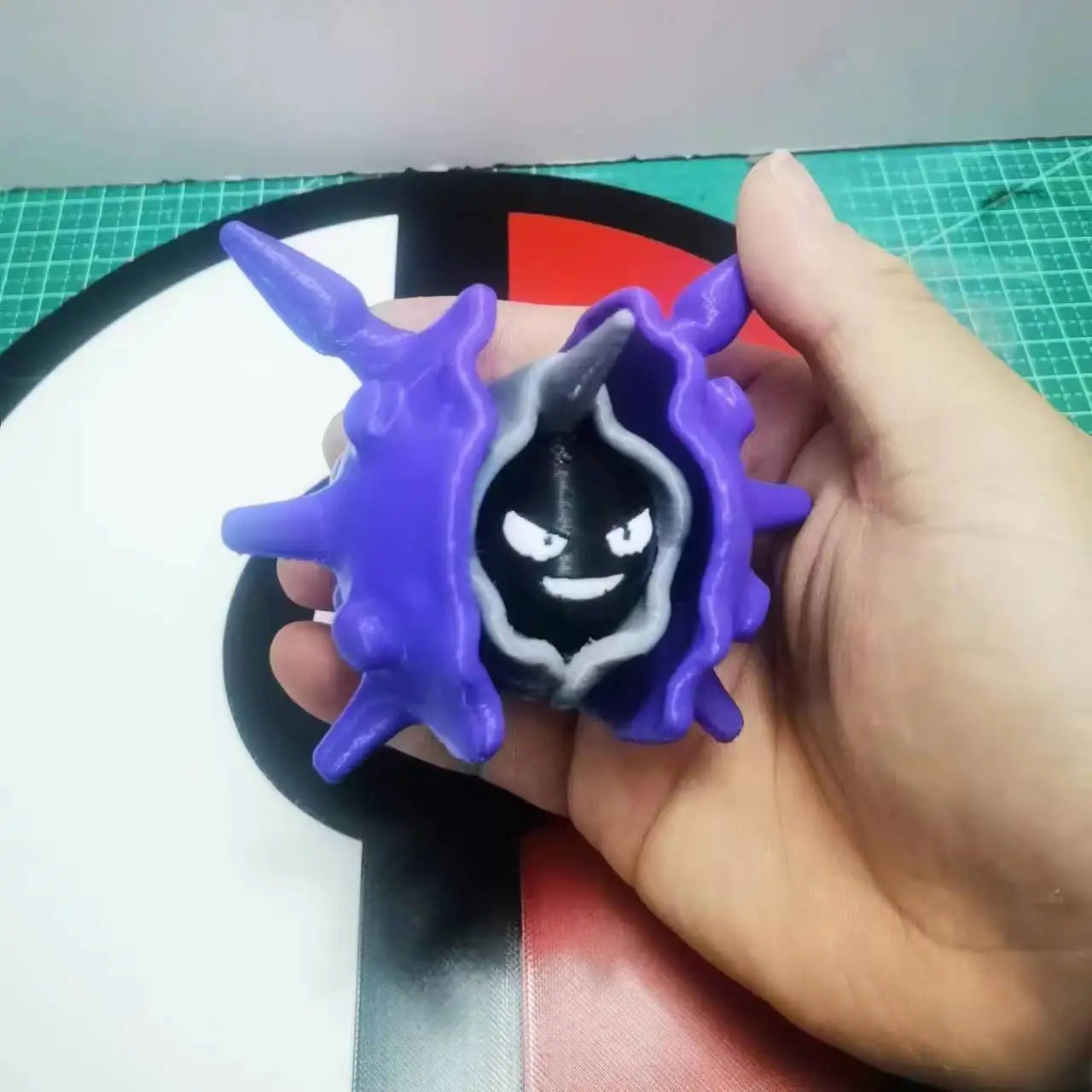 Cartoon Pokemon Shellder Cloyster Q Version Anime Figures Statue Pvc Model Desktop Collection Peripheral Children Birthday Gift