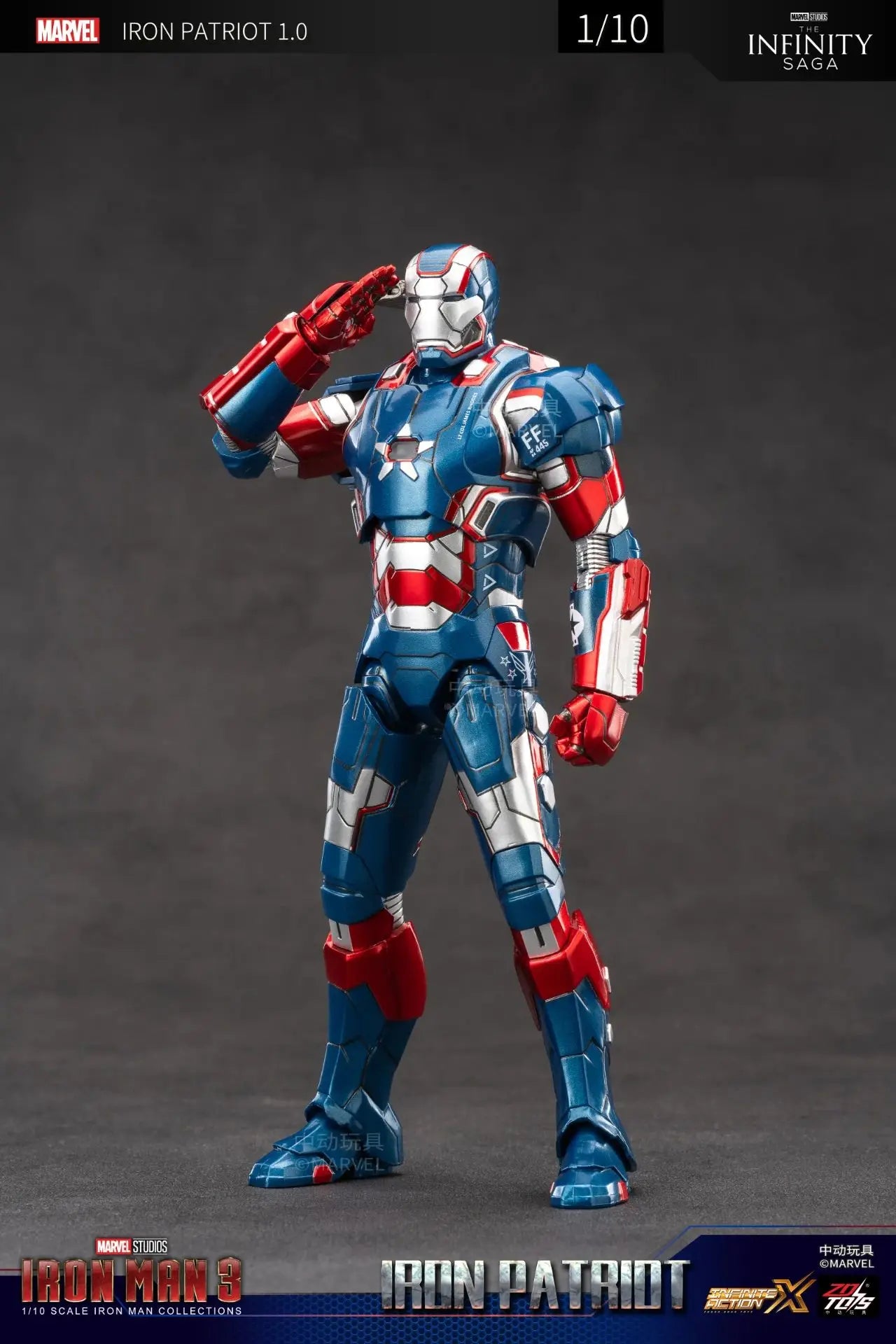 ZD Toys Iron Man Action Figure Mark 35 Red Snapper Iron Man MK 24 MK 22 MK 47 Tony Stark Ironman Figure Action Collect Toy Gift