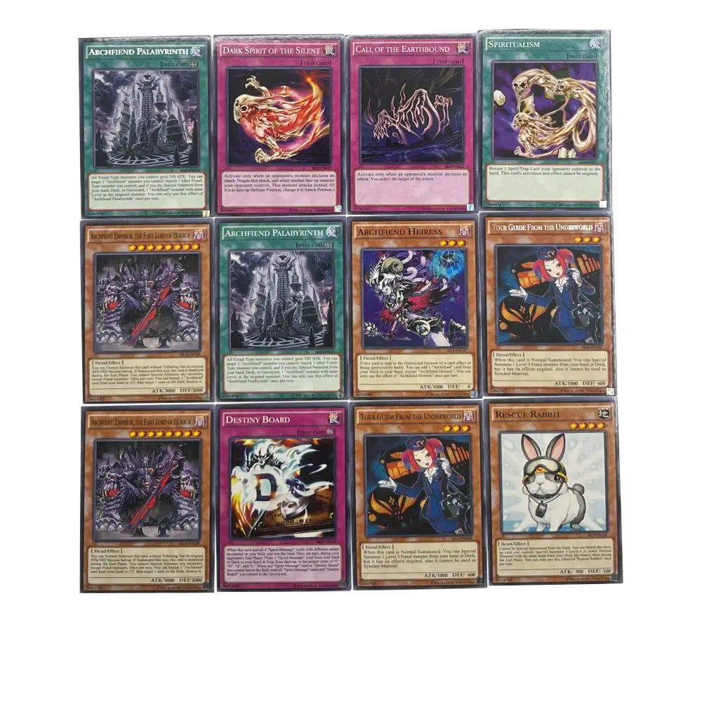 Yu-Gi-Oh Deck 652 RYO BAKURA PACK English Holographic Golden White Dragon Duel Game Collection Card with Tin Box