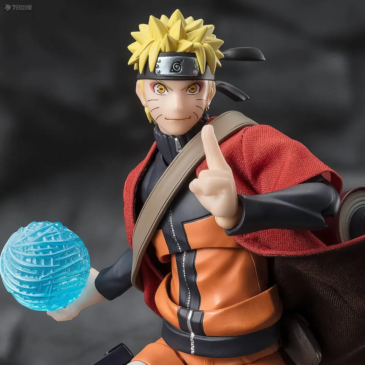 SHF NARUTO UZUMAKI SAGE MODE Anime full Action Figure Finished Model Kit box Toy Gift for kids