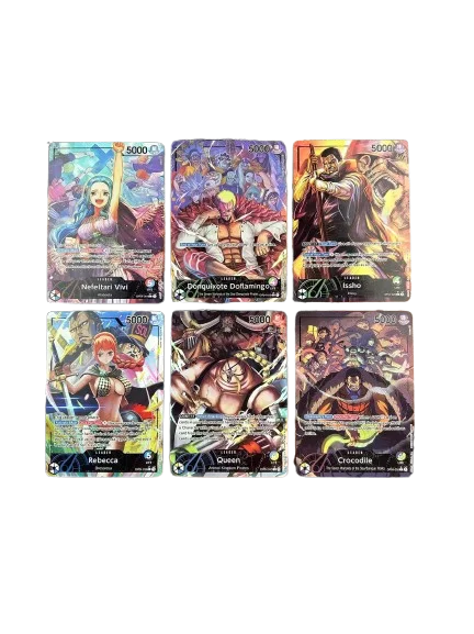 ONE PIECE English Version Rebecca Donquixote Doflamingo DIY Homemade Xtreme Collection Card Christmas Birthday Gift Game Toys