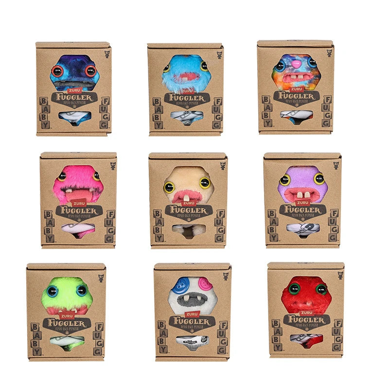 Fuggler Plush Toys Cute Funny Ugly Monster Baby Fugguler Series Rabbit Stuffed Animals Peluche Dolls Birthday Gifts KId