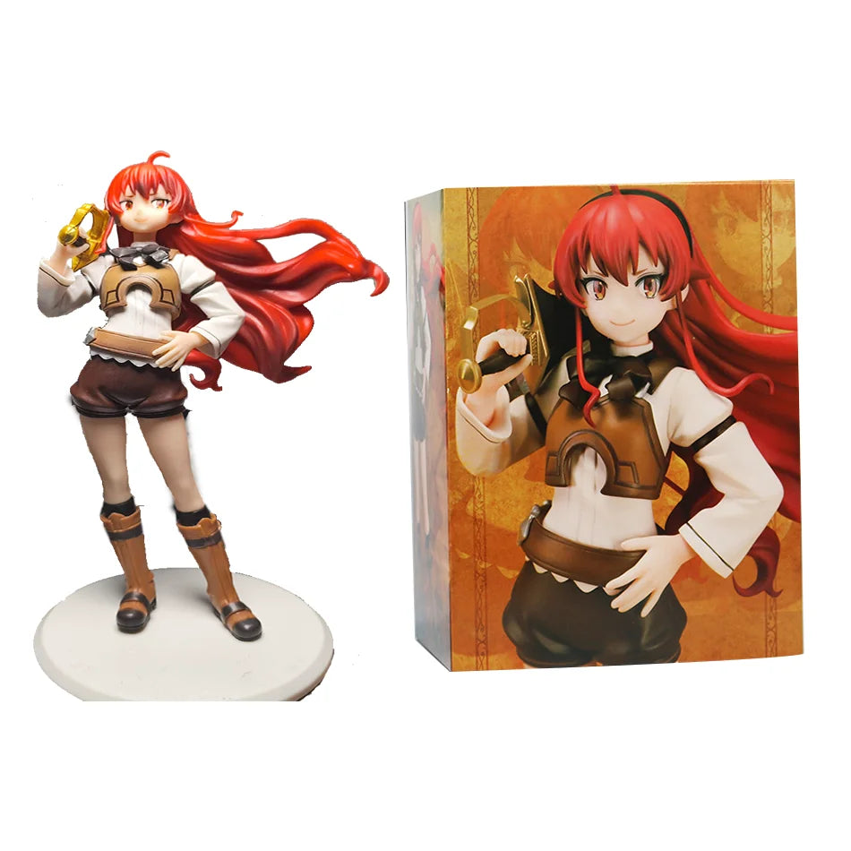 The 20cm/25cm Magician Roxy Migurdia flower Action Figure Mushoku Tensei:Jobless Reincarnation Anime Figure PVC