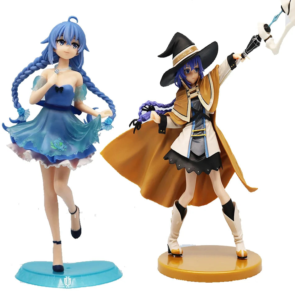 The 20cm/25cm Magician Roxy Migurdia flower Action Figure Mushoku Tensei:Jobless Reincarnation Anime Figure PVC