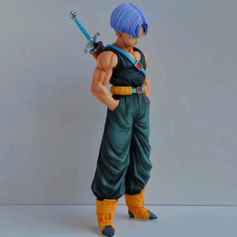 26cm Dragon Ball Z Figures NEC Trunks Action Figure GK Super Saiyan Collection Anime Future Torankusu Figure Statue Model Toys PVC figure