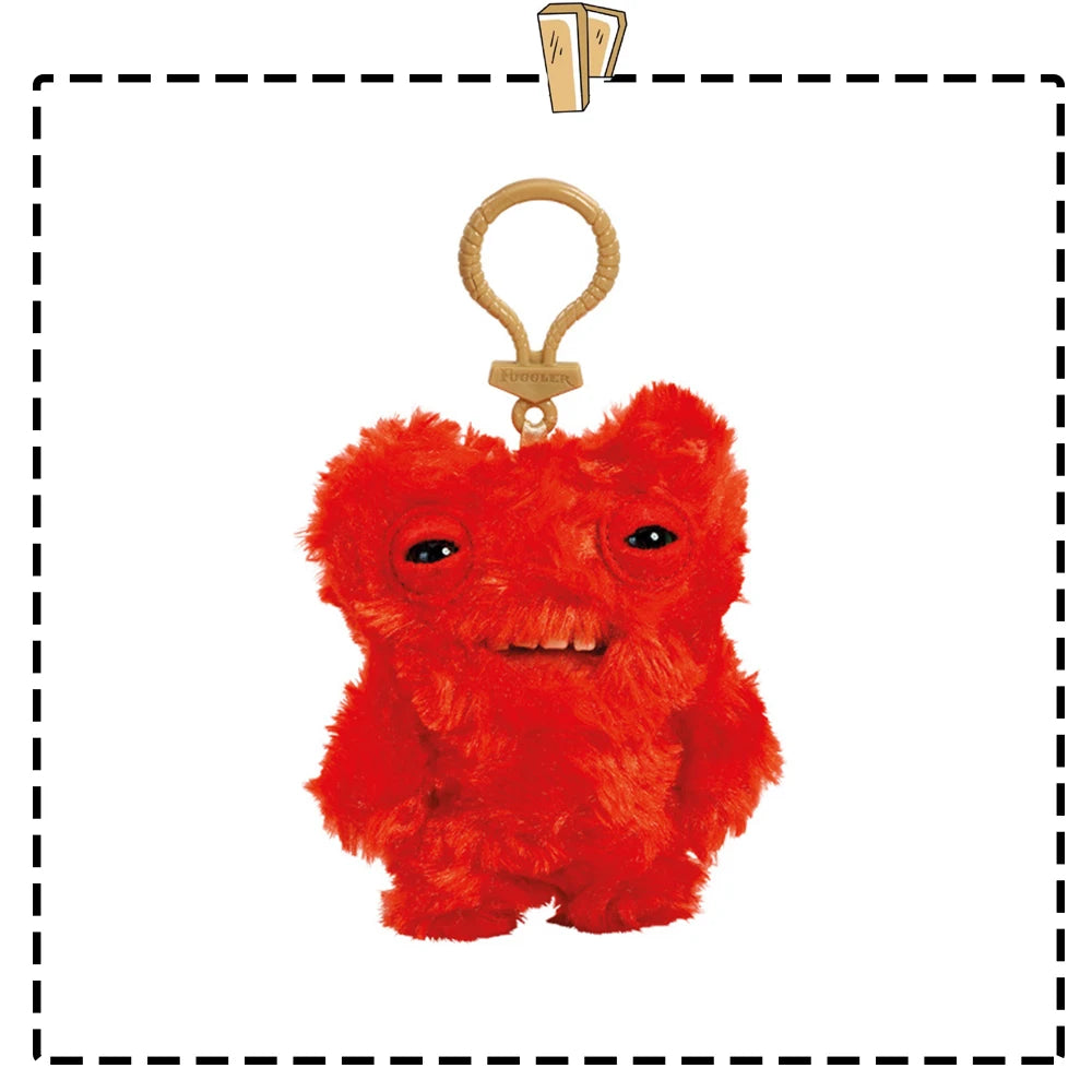 Fuggler Funny Ugly Monster Original Plush Doll Teeth Monster Pendant Keychain Stuffed Cartoon 9.5-14CM Peluche Toy Gift