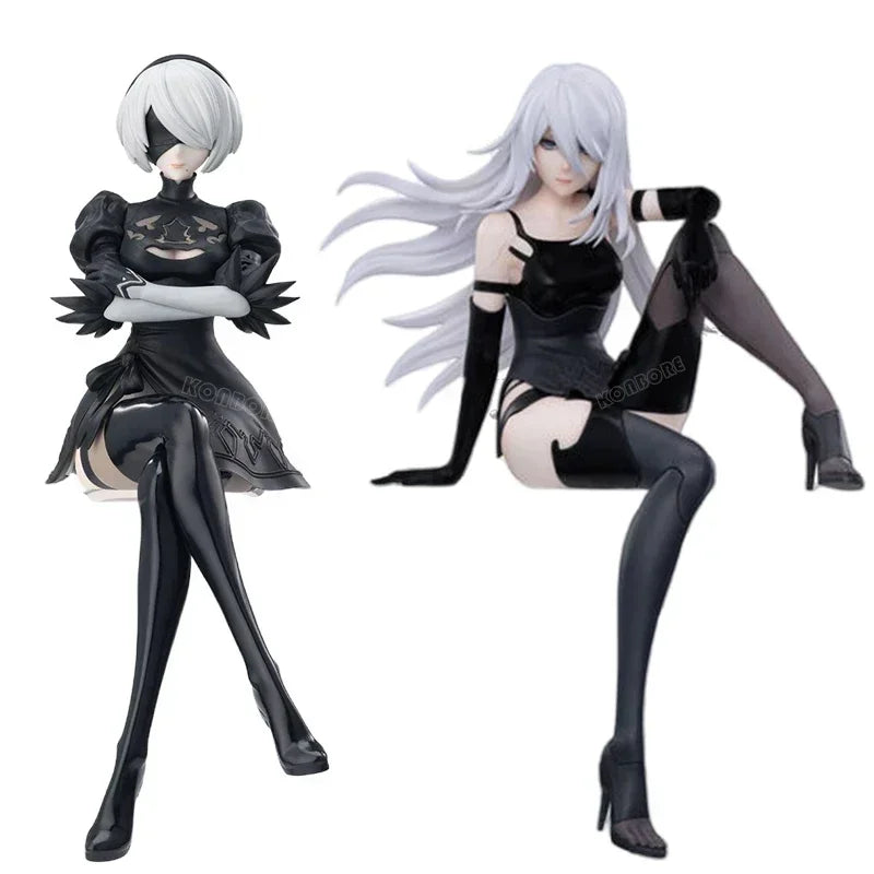 18cm NieR:Automata Ver1.1a YoRHa No.2 Type B Anime Girl Figure NieR Automata YoRHa No.9 Type 9S/2B Action Figure Model Doll Toys