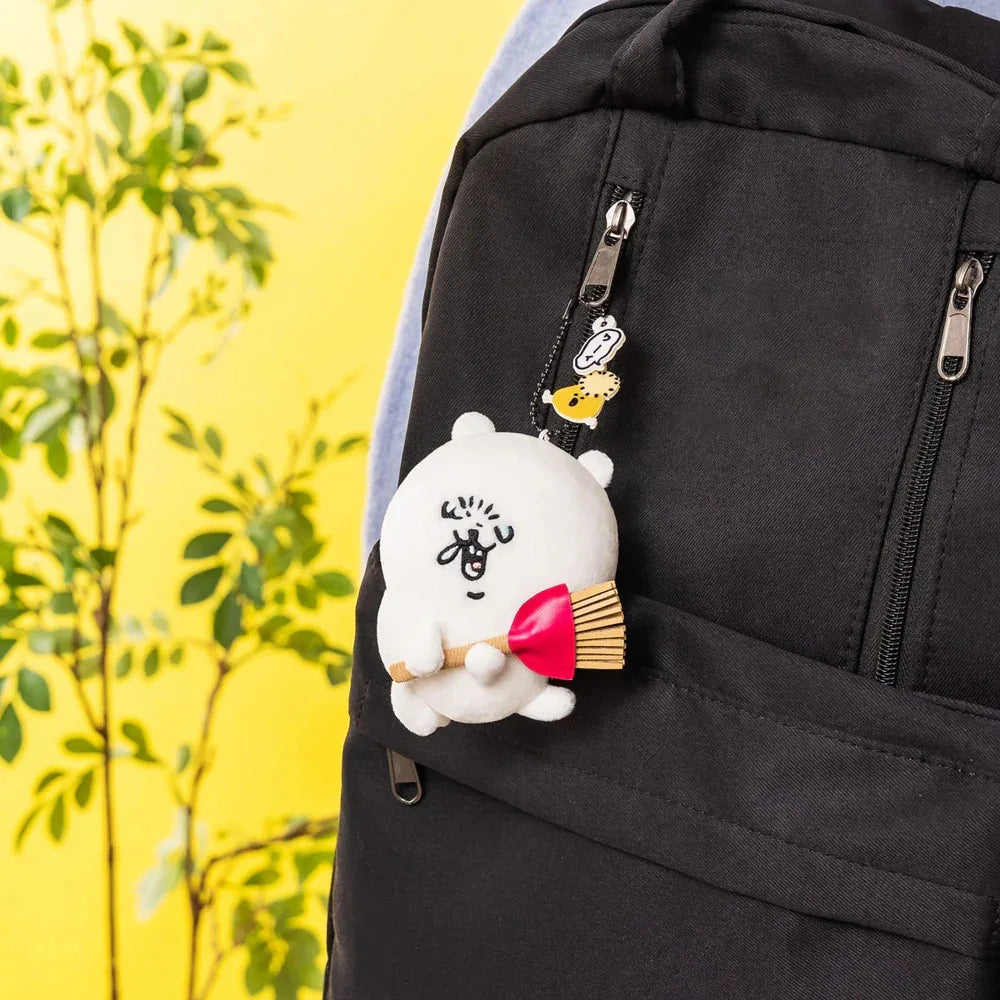 11CM Kawaii Chikawas Hachiware Usagi Plush Keychain Pendant Soft Stuffed Cute Cartoon Plush Doll Toy Bag Pendant Gift