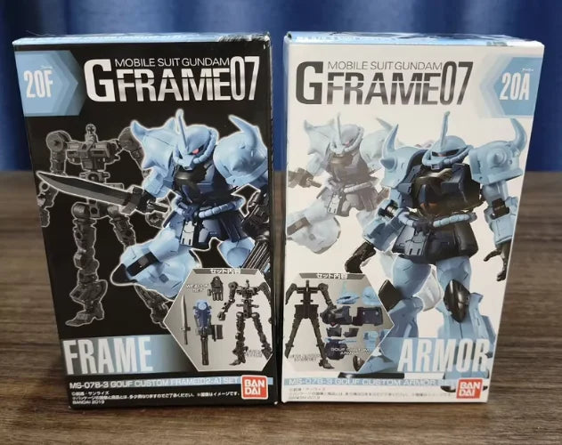Bandai Original Candy Toy MOBILE SUIT GUNDAM: THE 08th MS TEAM Anime Figure Gundam Ground Type/B-3 GOUF CUSTOM/GM Ground Type