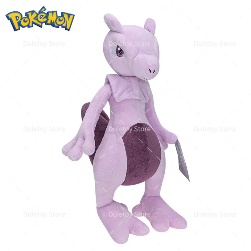 37cm Pokemon Plush Toy Mewtwo Anime Soft Stuffed Animal Toy Kawaii Cartoon Dolls Christmas Birthday Gifts for Children