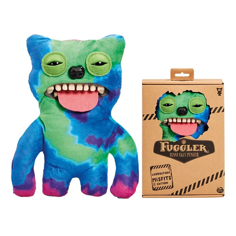 Fuggler Big Teeth Monster Pendant Keya Funny Ugly Big Tooth Monster Toy Bag Plush Keychain Pendant Doll Holiday Gifts