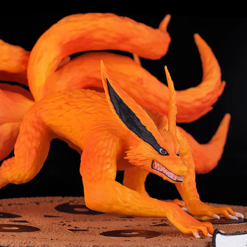26cm Naruto Series Animation Pvc Model Action Tail Beast Series Nine Tail Fox Nine Lama Scene The Statue Presents A Toy Gift