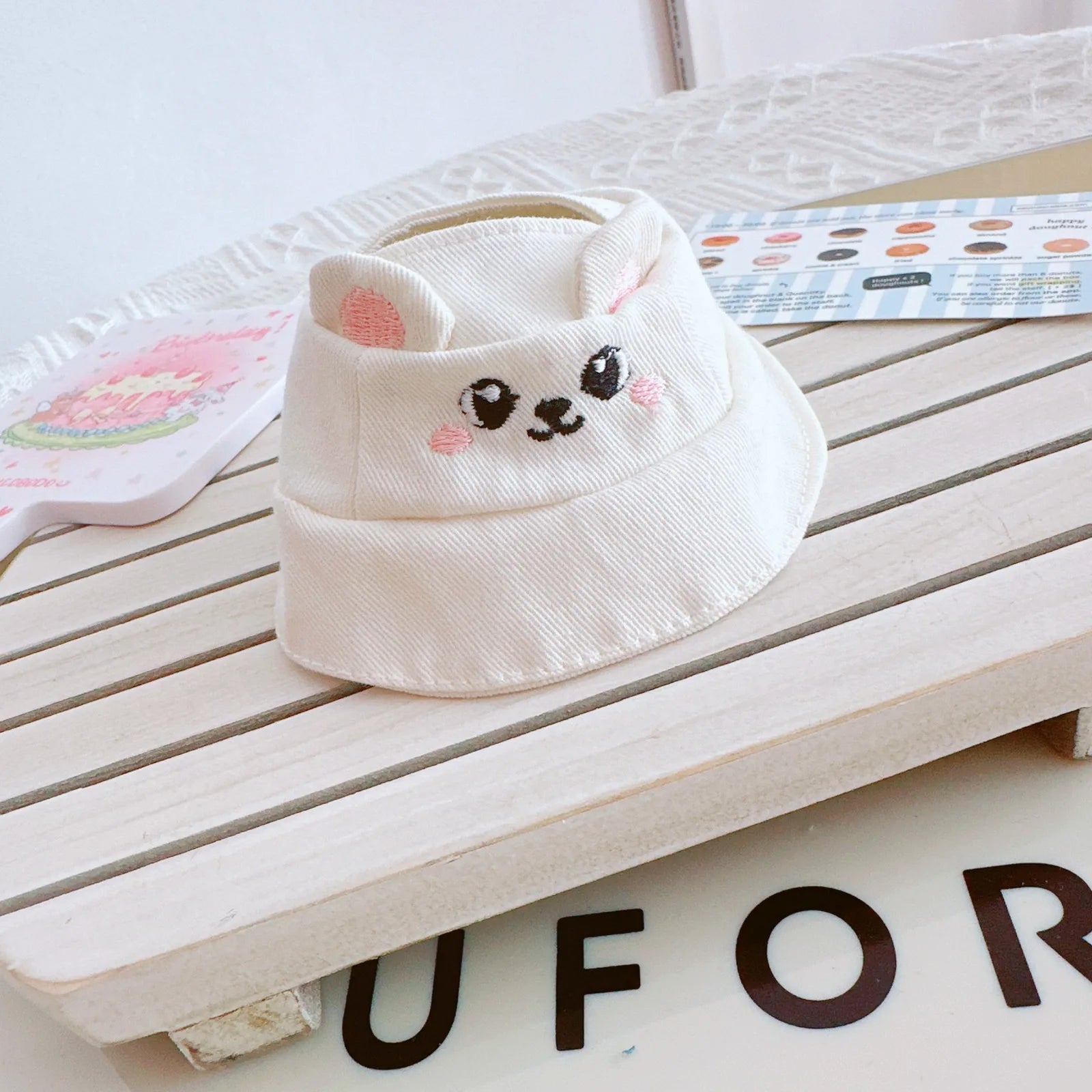 15/17cm Mini Plush Doll'S Clothes Labubu I II Idol Dolls Sitting Party Cute Hat Bib Pants Clothing Accessories Doll not Included