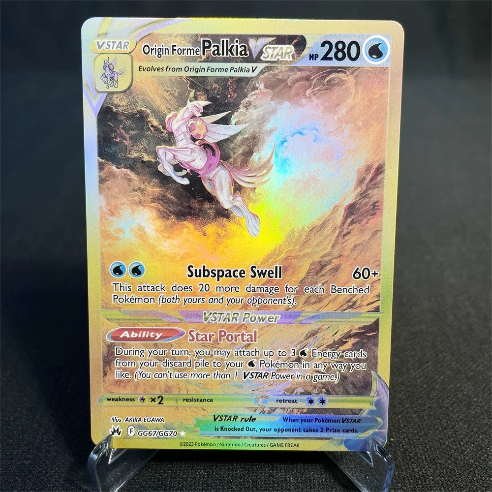Pokémon Cards Holographic Card Sun & Moon Series Mewtwo Pikachu Paikou Serena Caitlin Collection Cards Toys Gifts Proxy Card