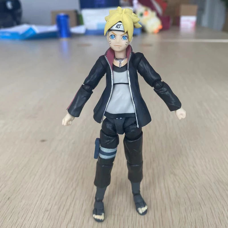 Shfiguarts Naruto Boruto Uzumaki Action Anime Figure Naruto Next Generations Uzumaki Boruto Figure SHF Model Gift Toys Doll