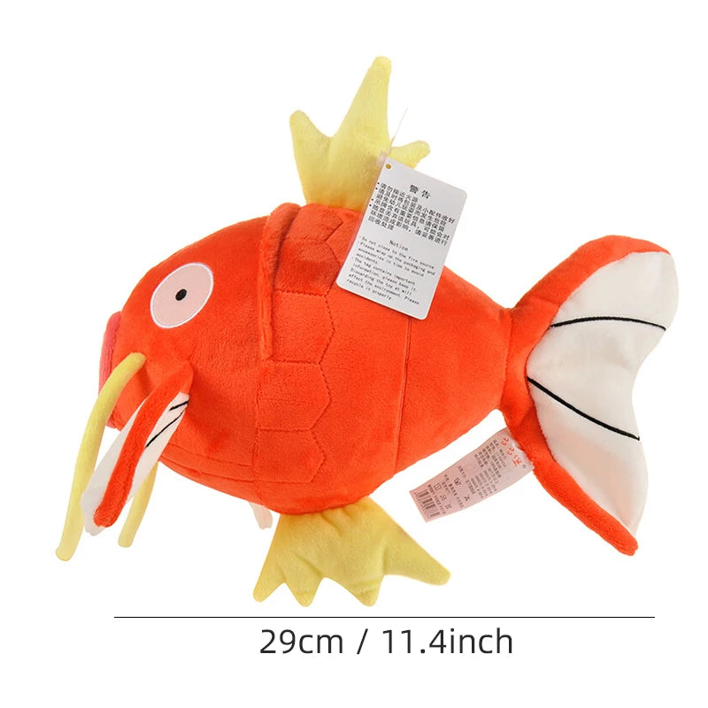 Pokemon Kawaii Magikarp Stuffed Toys Cartoon&Cute The King Of Carp Plush Dolls Throw Pillow Birthday Gift For Kids Friends Boys