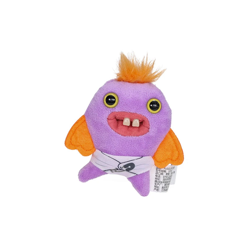 Fuggler Plush Funny Ugly Monster BabyFugg Series Fuggler Keyring series