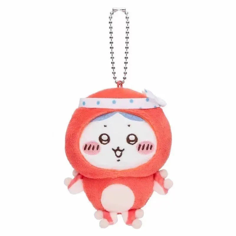 Chiikawa Hachiware Usagi Cute Squid Plush Pendant Octopus Doll Package Ornament