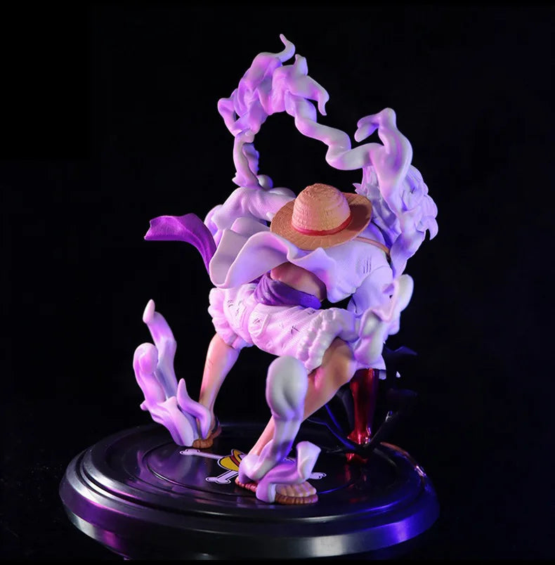 20cm One Piece Figure Nika Luffy Gear 5 Sun God Nika Luffy Figurine Action Figures PVC Statue Collection Model Doll Toys Gift