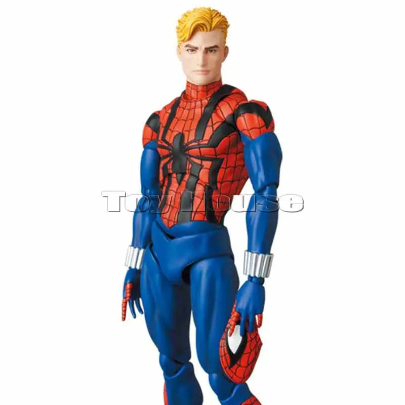 In Stock Ct Toys Spiderman Mafex 143 Ben Reilly Comic Ver The Amazing Spider-Man 001 Anime Action Figure Figurine Toys Kids Gift