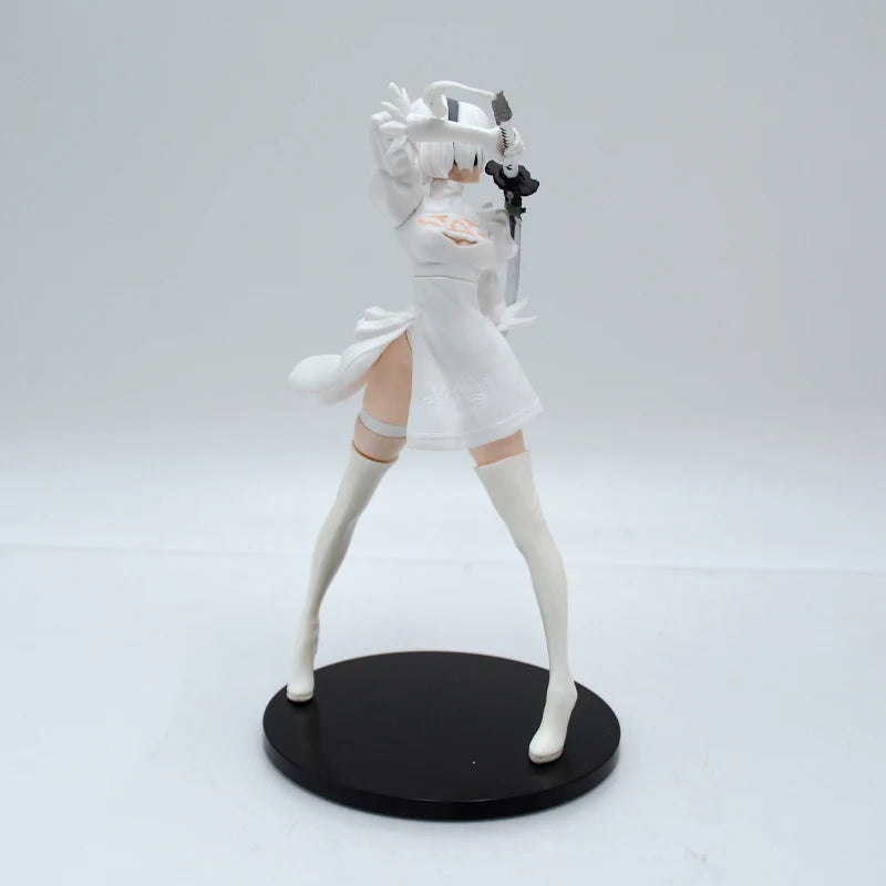 18cm NieR:Automata Ver1.1a YoRHa No.2 Type B Anime Girl Figure NieR Automata YoRHa No.9 Type 9S/2B Action Figure Model Doll Toys