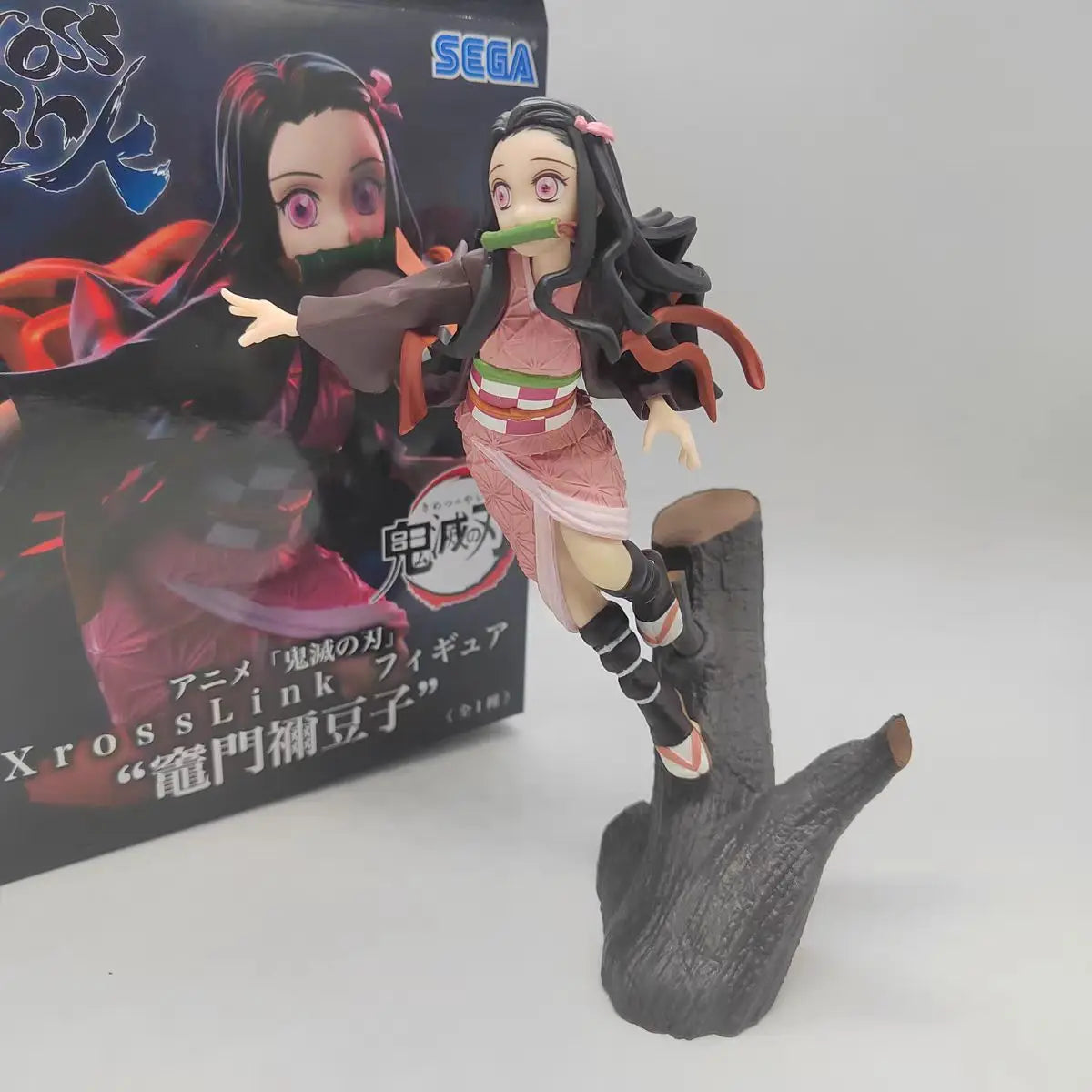 Genuine Original Japanese Version Demon Slayer Figure xross link Kamado Nezuko Collection Model Room Decoration