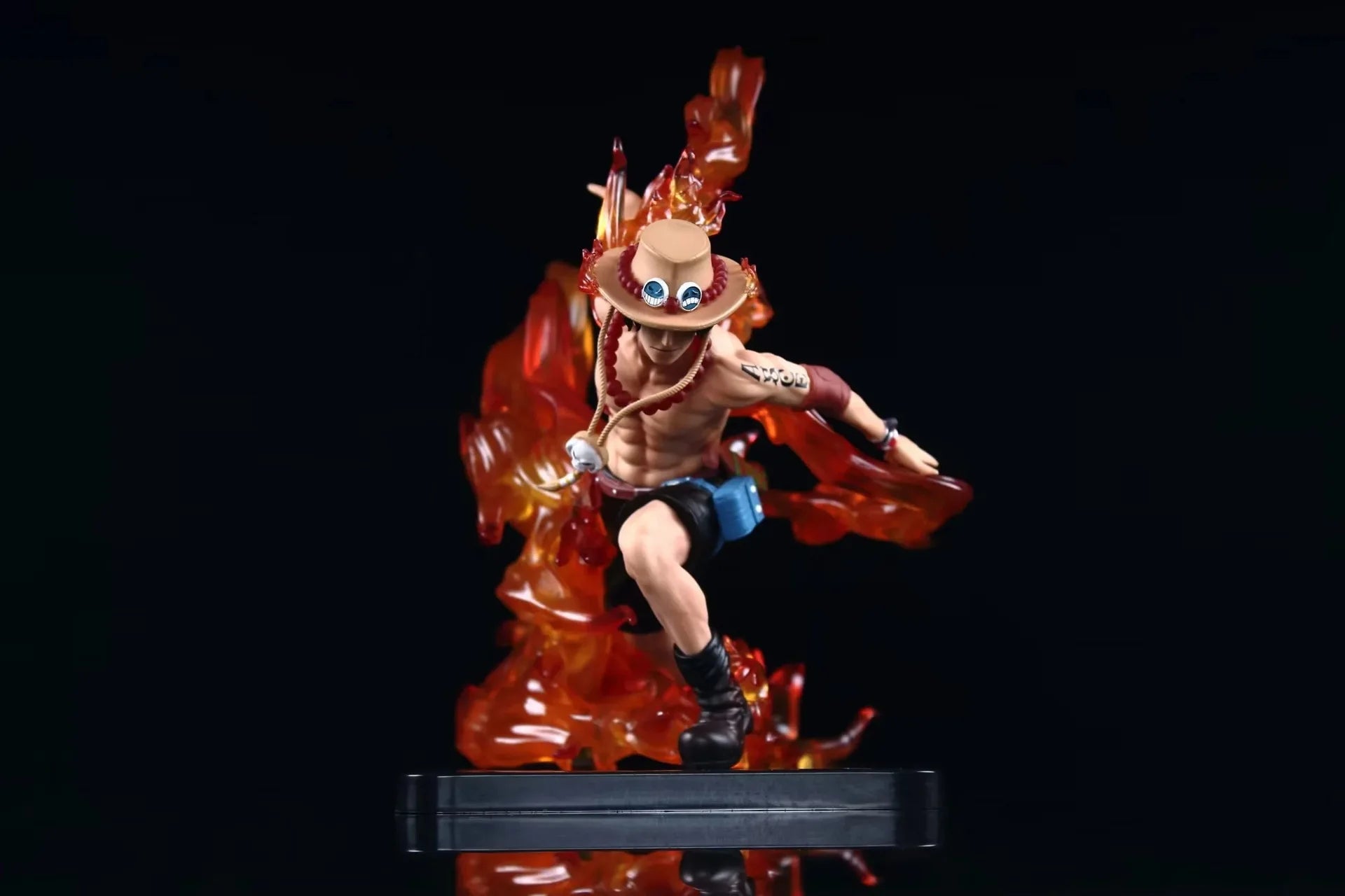 27cm Anime One Piece Portgas D Ace Drifting Ver. GK PVC Action Figure Game Statue Collection Model Kids Toys Doll Gifts