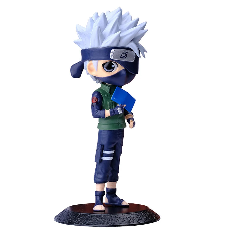15cm Anime Naruto Figure Kawaii Uzumaki Hatake Kakashi Gaara Uchiha Sasuke Qposket Figural PVC Model Toys Collect Gift