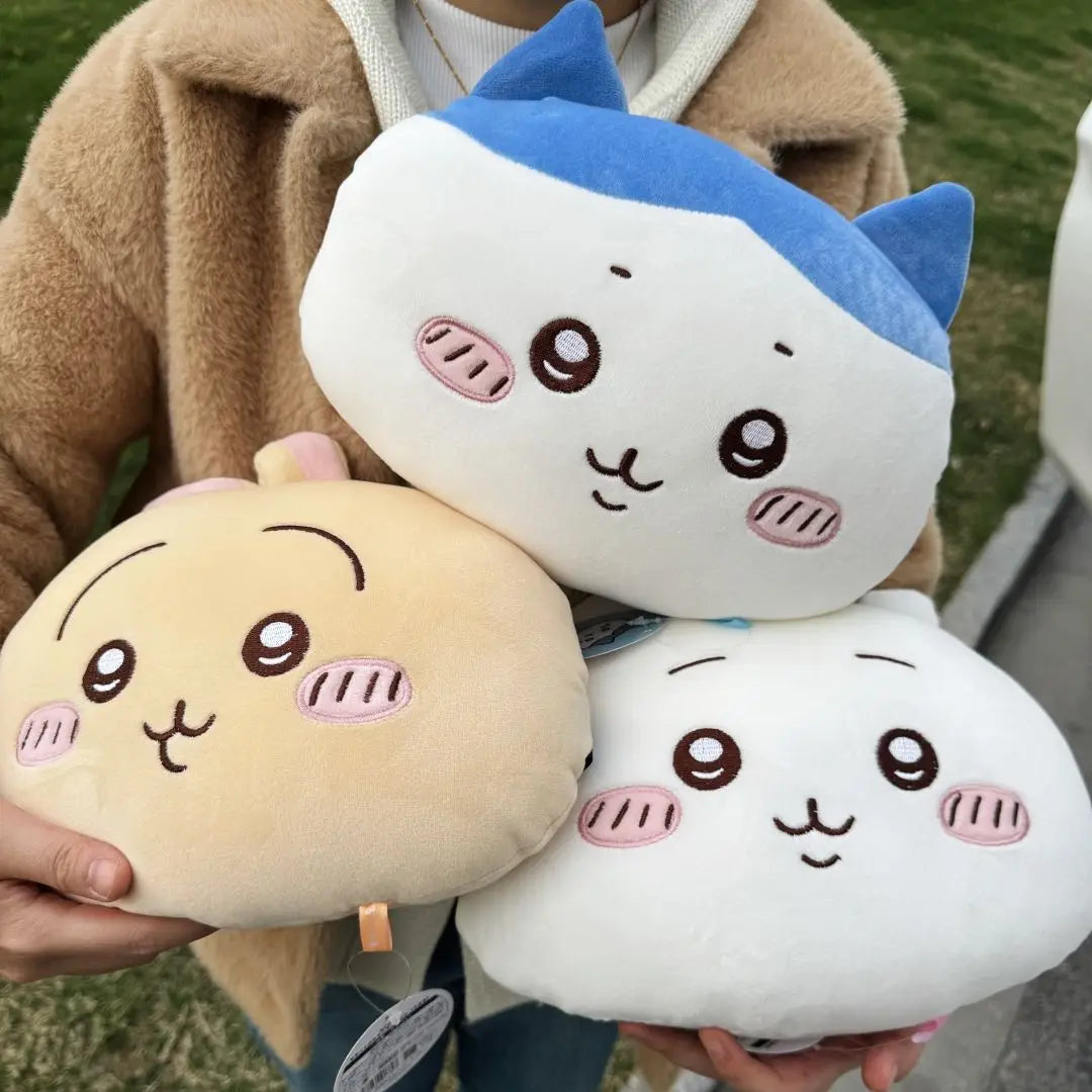 Chiikawa Car Seat Neck Pillow Waist Pillow Plush Cute Car Decoration Cartoon Cute Object Usagi Car Decoration Accessories Gift