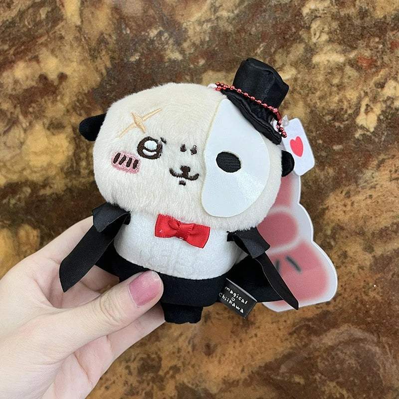 Cute Otter Lion Collection Chiikawa Magic Panda Angel Restaurant Rakko Kawaii Children's Gift Plush Backpack Keys, Pendant