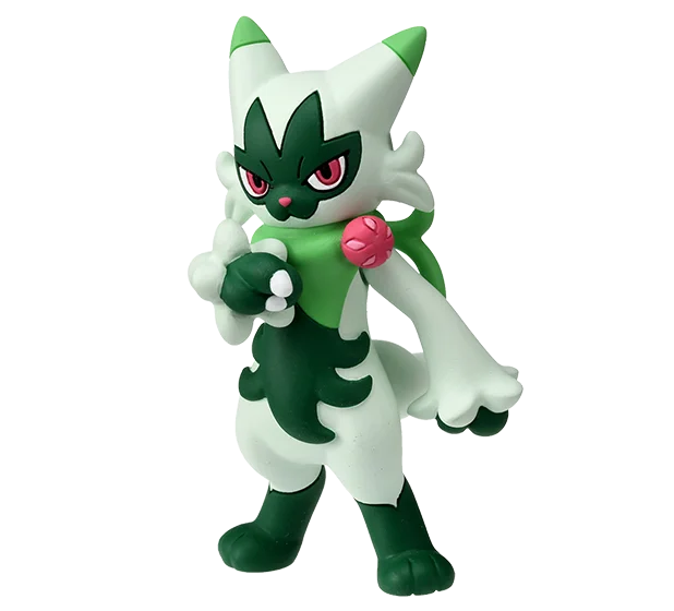 TOMY Pokemon Figures Skeledirge Meowscarada Quaquaval Charcadet Pokémon Scarlet Violet Paldea Region Collection Gift