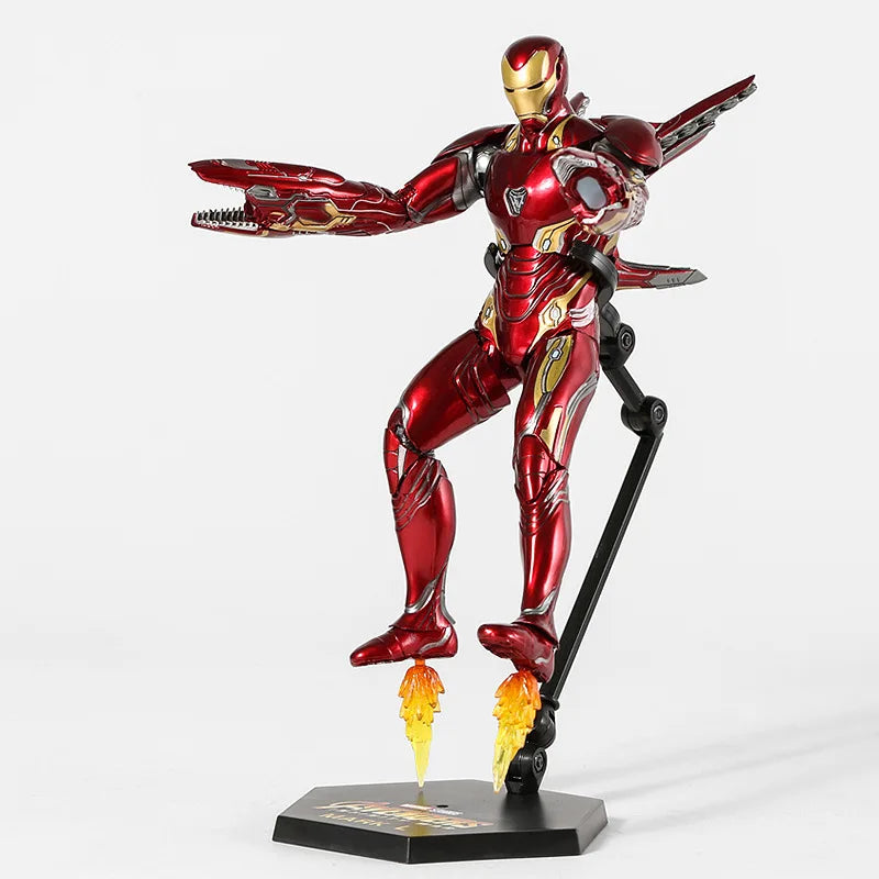 ZD Toys Iron Man Action Figure Iron Patriot MK1-7 MK17 MK33 MK85 MK30 War Machine Legends Avengers Tony Stark Collect Toy Gift
