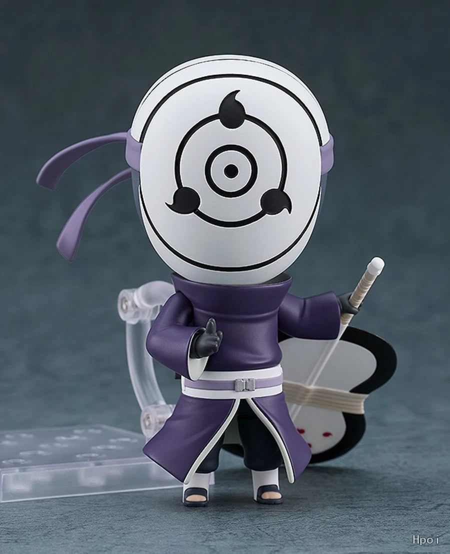 10cm #2120 Uchiha Obito Action Figure Naruto Anime Figure Ten Tail Jinchuriki Obito Figurine PVC Collection Model Doll Toys Gift