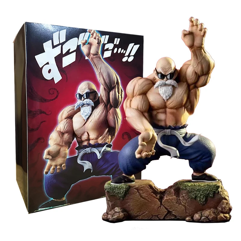 25cm Dragon Ball Z Anime Figure Master Roshi Figure Kame Sennin Action Figure Pvc Statue Collection Model Decoration Toy Gifts