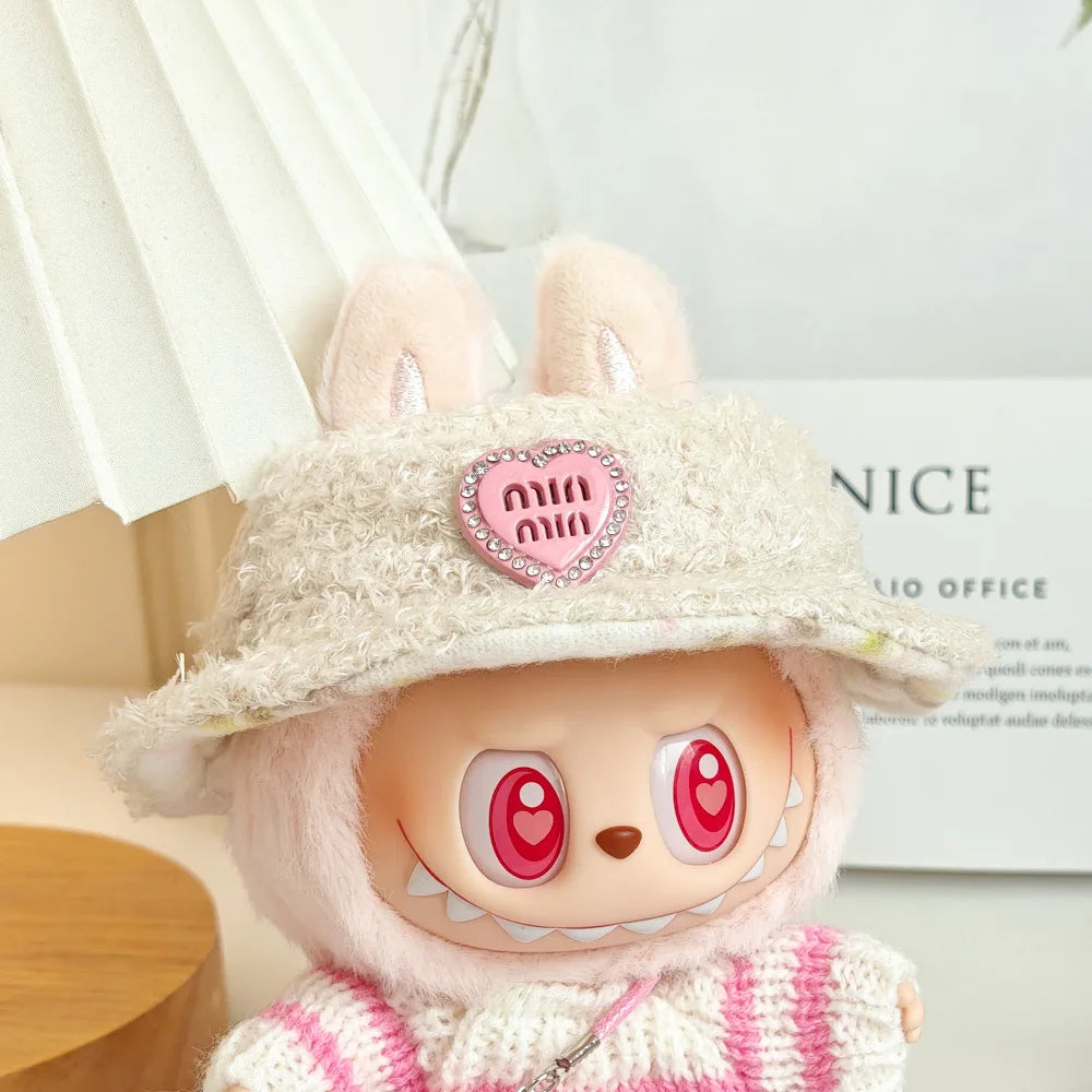 Labbubu Clothes Labubu Doll Accessories Kawaii Jewelry Cute Doll Ornament Christmas Gift Creative Labubu Keyring Kids Toys