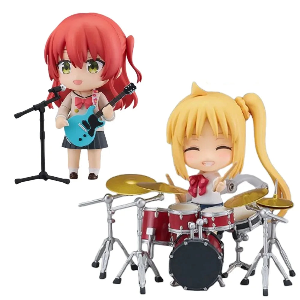 10 PVC movable dolls, rock models, animation collection model toys, children's gifts, birthday gifts, home, car accessories