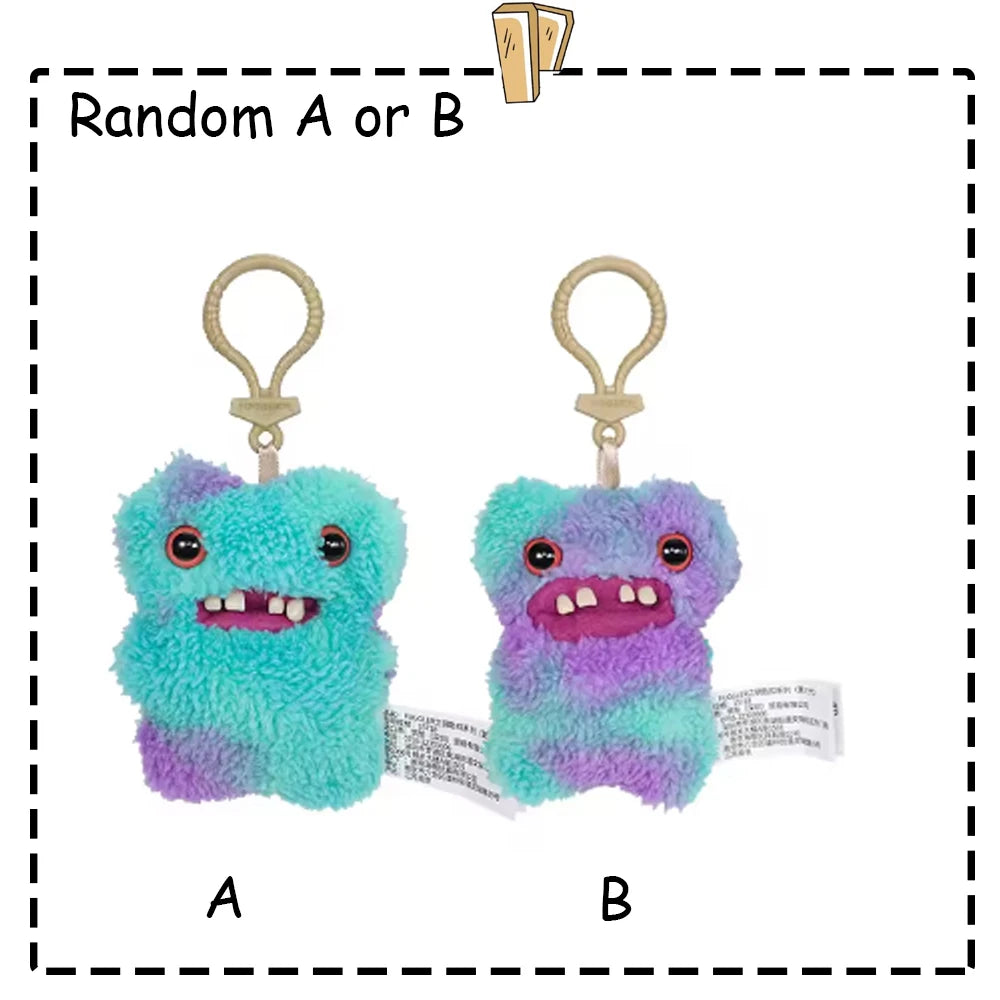 Fuggler Funny Ugly Monster Original Plush Doll Teeth Monster Pendant Keychain Stuffed Cartoon 9.5-14CM Peluche Toy Gift